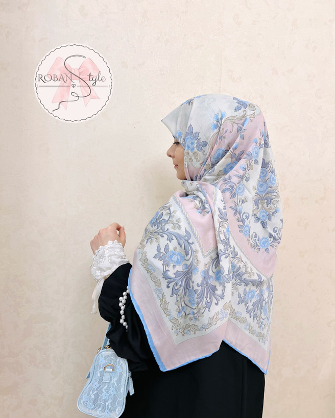 روسری نخی طرح نوبهار