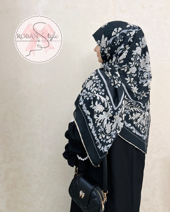 روسری نخی طرح نوبهار