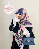 روسری نخی طرح نوبهار