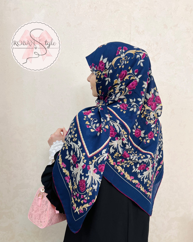 روسری نخی طرح نوبهار