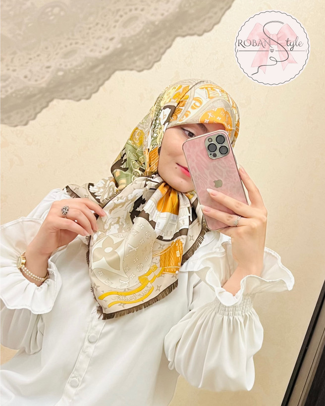 روسری قواره نود( طرح پاریس)