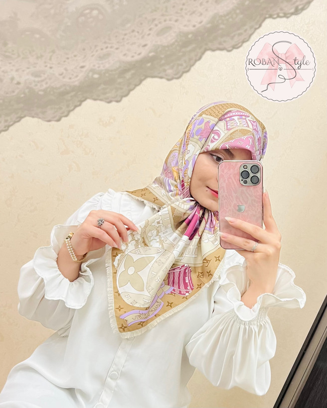 روسری قواره نود( طرح پاریس)