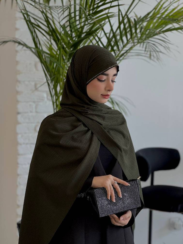 شال کشی نگین دار