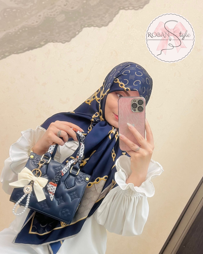 ابریشم توییل طرح سلین